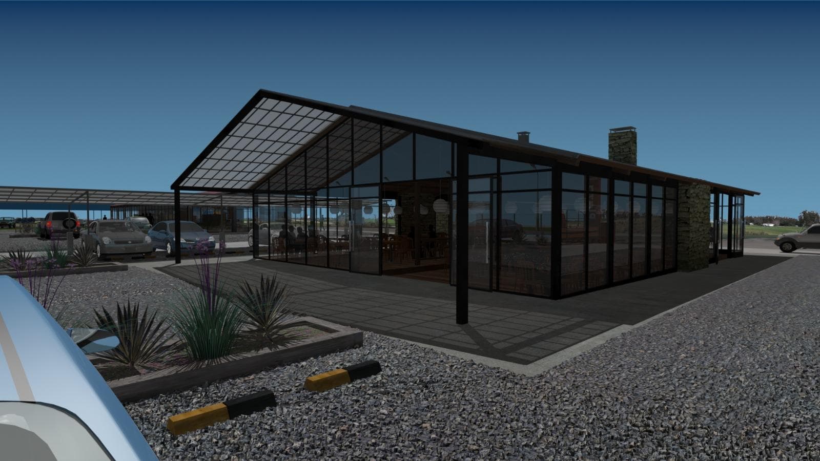 Exterior del predio